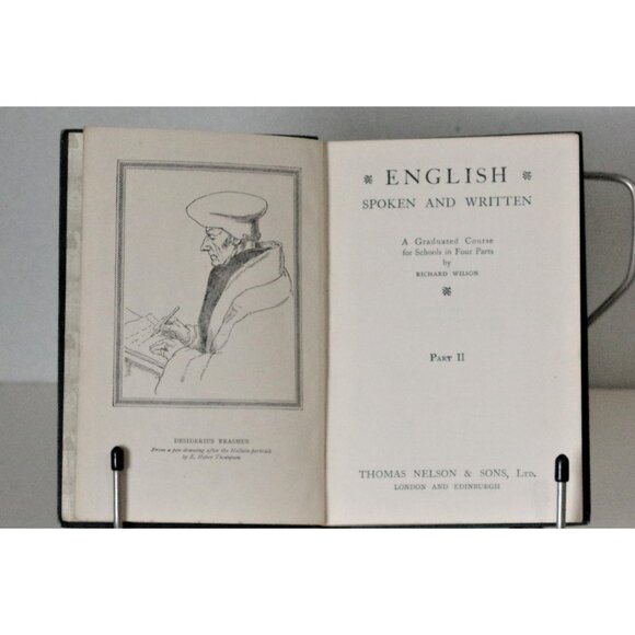 English: Spoken and Written Part II, Richard Wilson, Thomas Nelson & Sons, 1925 - Picture 3 of 7